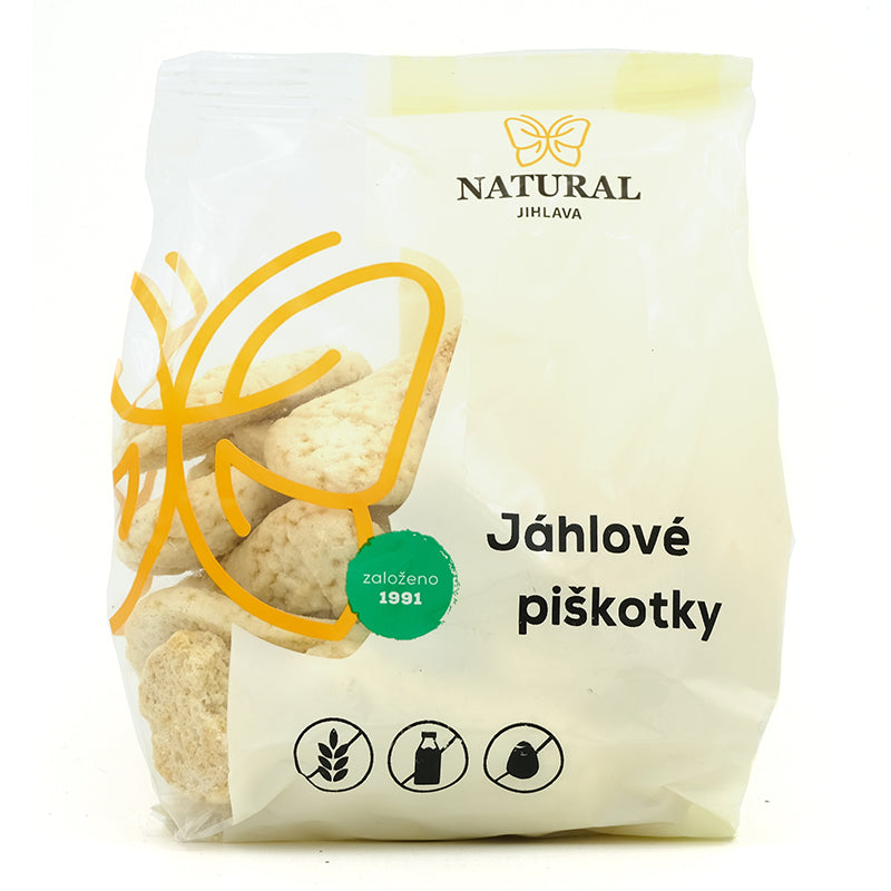 Pšenové piškóty bezlepkové 150g Natural Jihlava