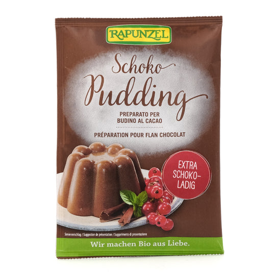 Puding čokoládový v prášku bio 43g Rapunzel