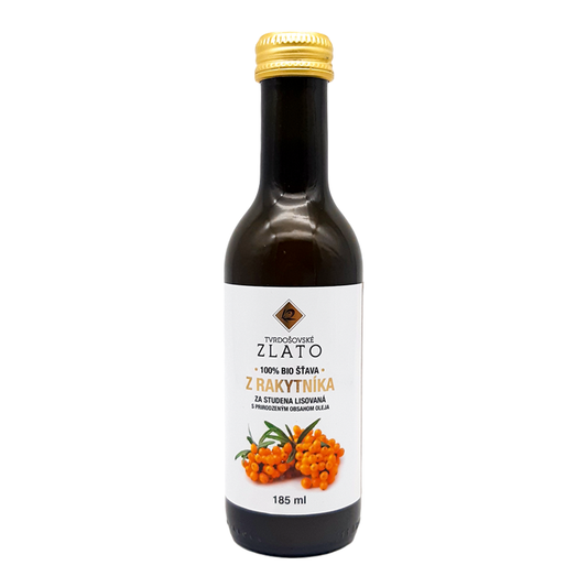 Rakytníková šťava s olejom bio 185ml TZ