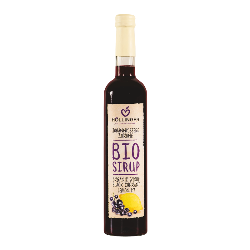 Ríbezľový sirup bio 500ml Hollinger