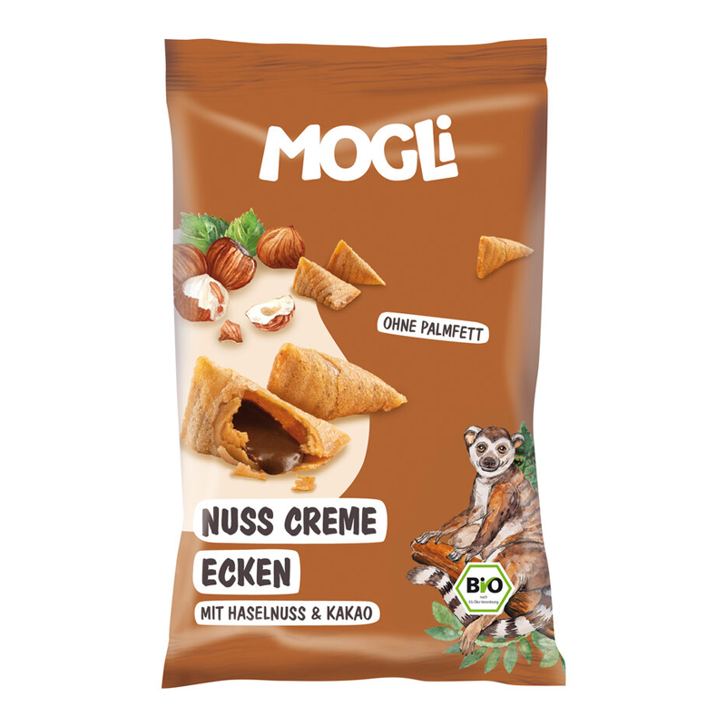 Rožteky s orechovým krémom bio 30g Mogli