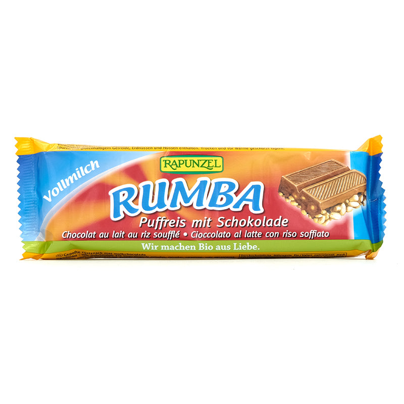 Rumba v mliečnej čokoláde bio 50g Rapunzel