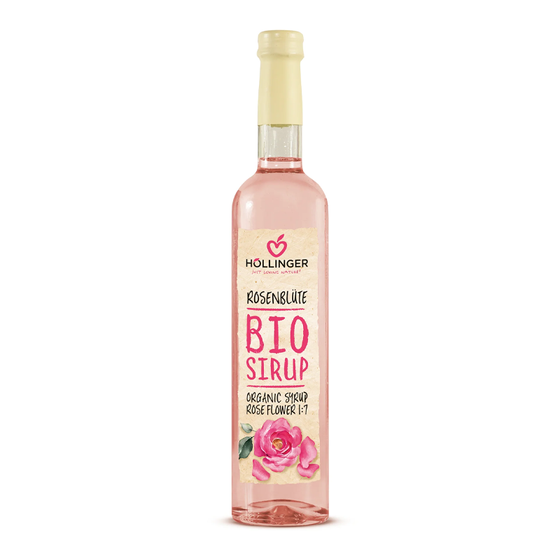 Ružový sirup bio 500ml Hollinger