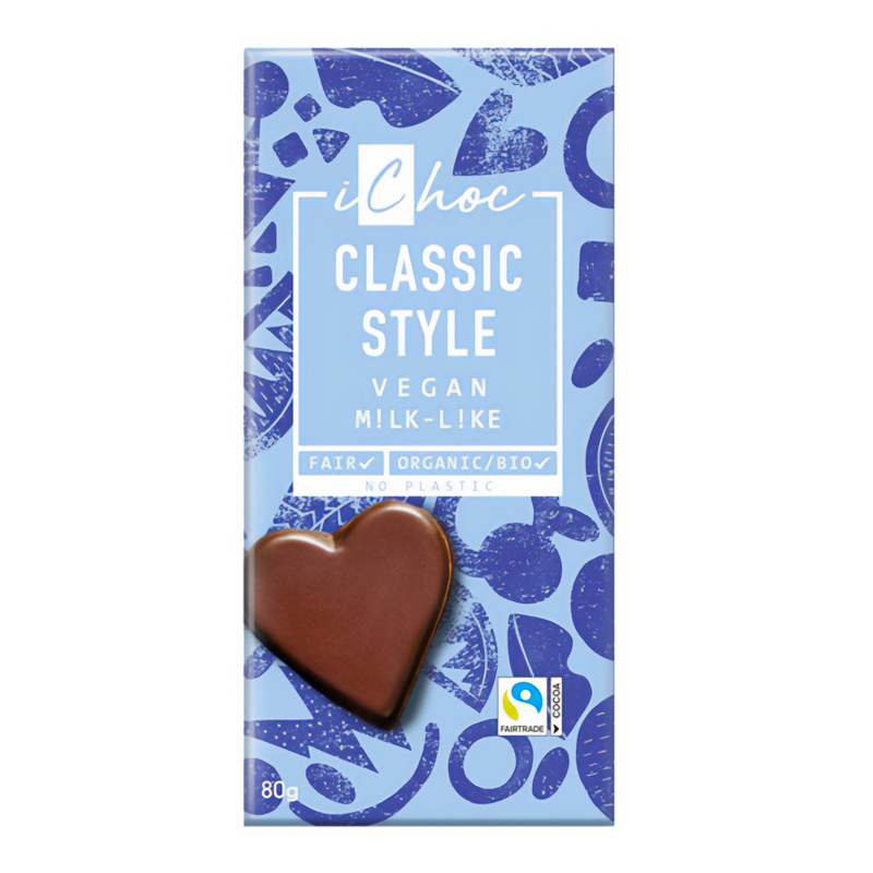 Čokoláda Classic Style bio 80g iChoc