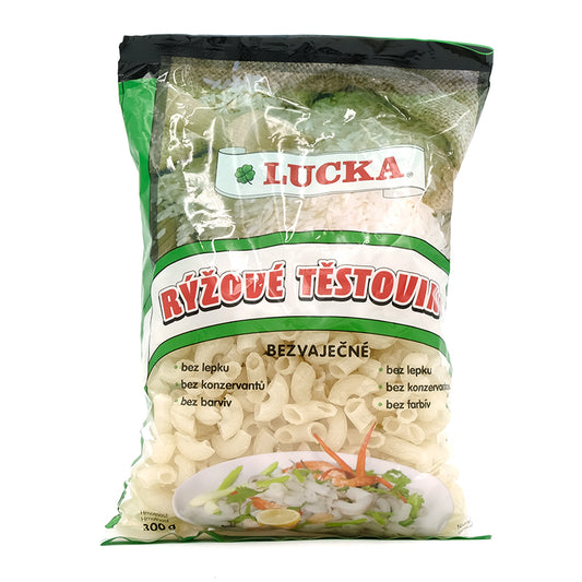 Ryžové kolienka bezlepkové cestoviny 300g Lucka