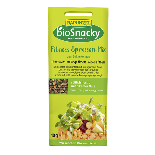 Zmes semienok Fitness na nakličovanie bio 40g bioSnacky