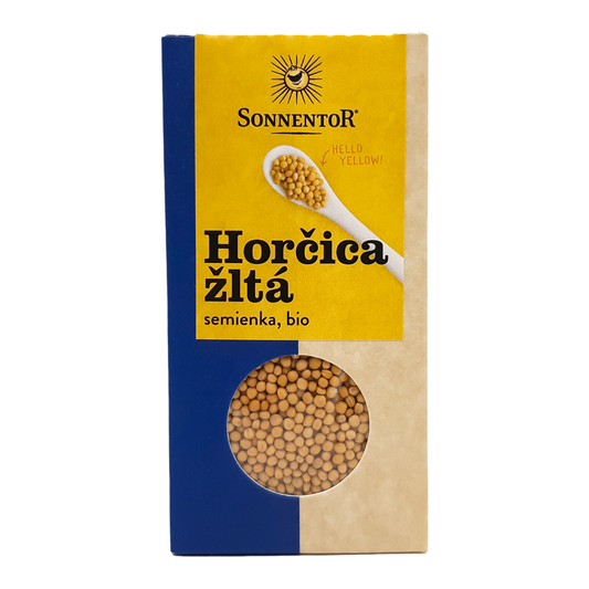 Horčica žltá, semienka bio 120g Sonnentor