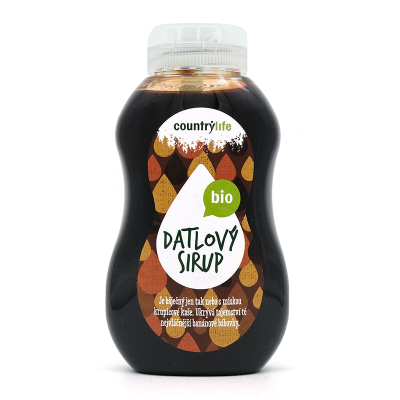 Sirup ďatľový bio 250ml Country Life