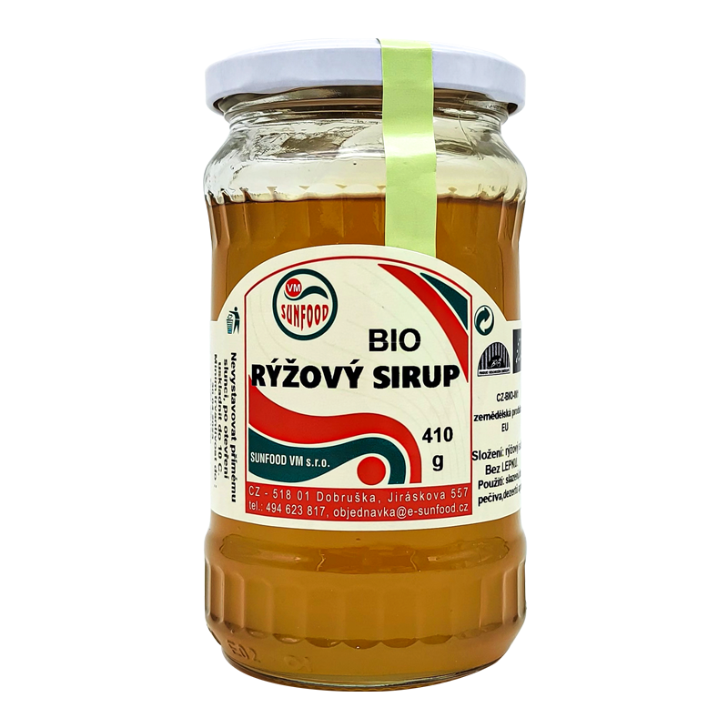 Ryžový sirup 410g Sunfood