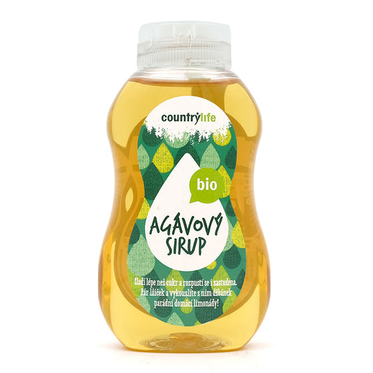 Sirup z agáve bio 250ml Country Life