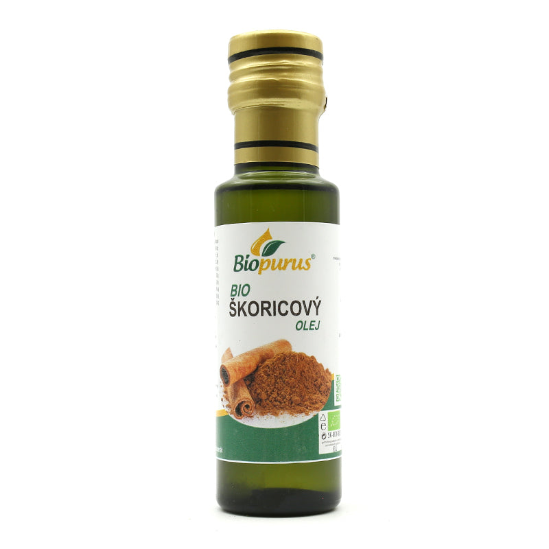 Škoricový olej macerát 100ml bio Biopurus