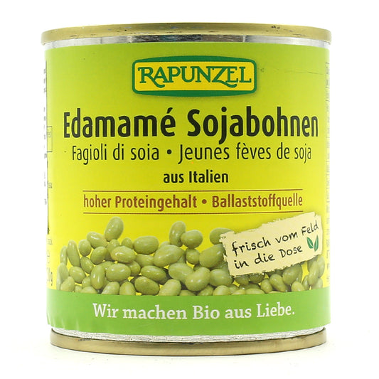 Sójové bôby Edamame v konzerve bio 200g Rapunzel