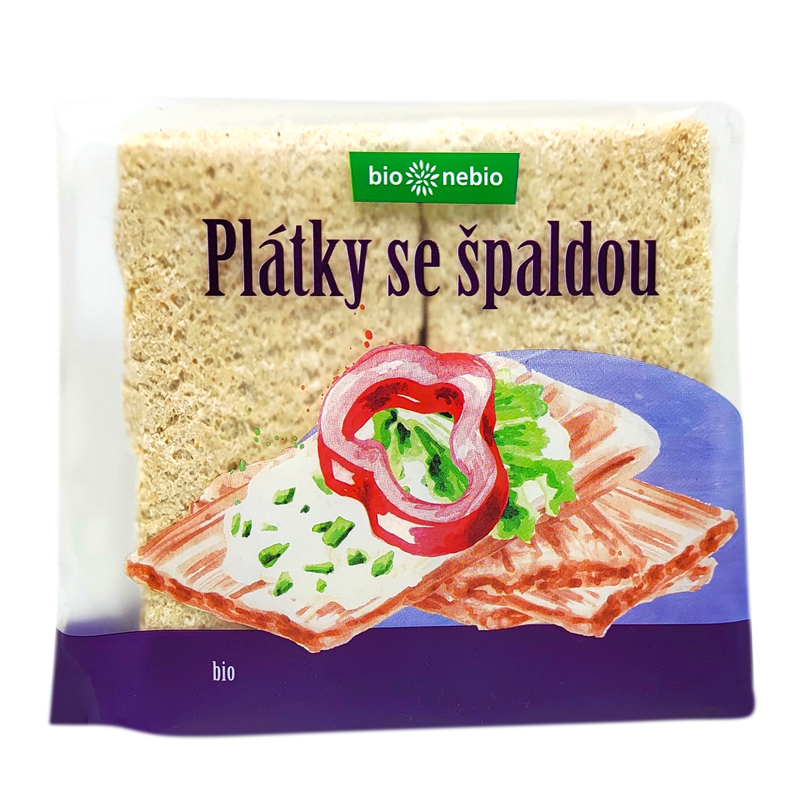 Špaldové plátky bio 100g Bionebio