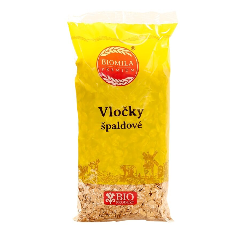 Špaldové vločky bio 250g Biomila