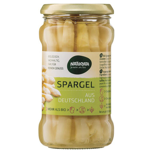 Špargľa biela bio 280g Naturata