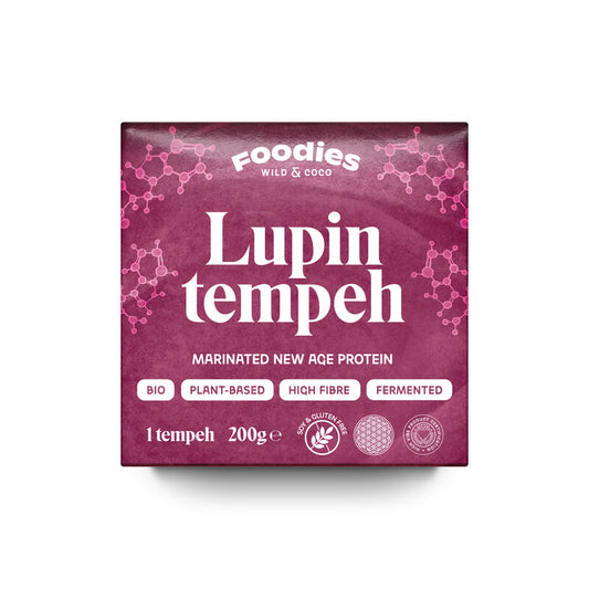 Tempeh lupinový v olivovom oleji bio 200g Wild&Coco