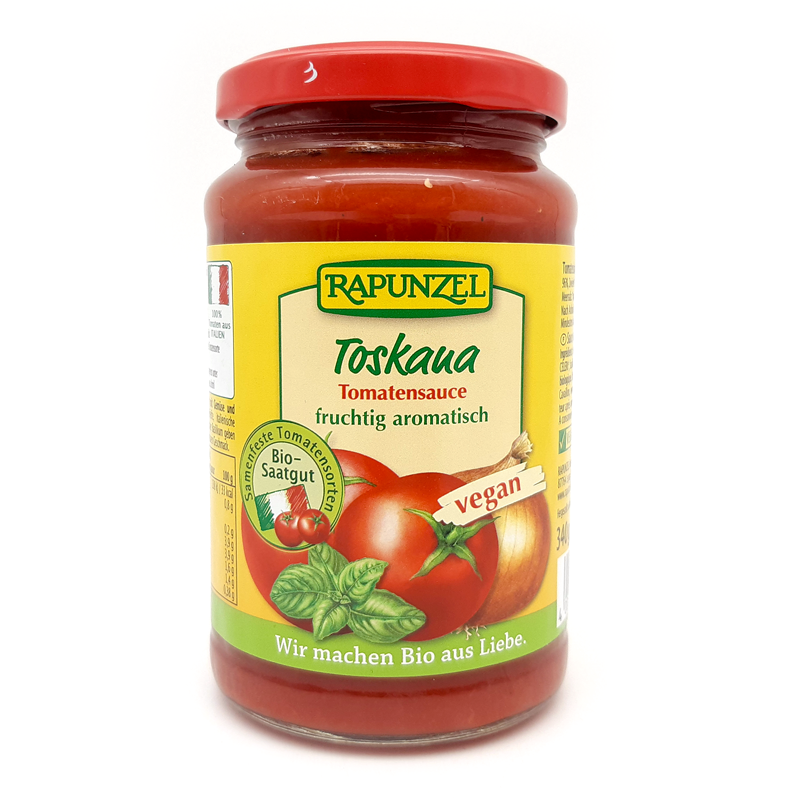 Toskana omáčka bio 340g Rapunzel