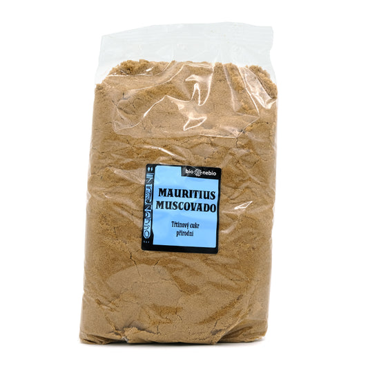 Trstinový cukor Muscovado 1kg Bionebio