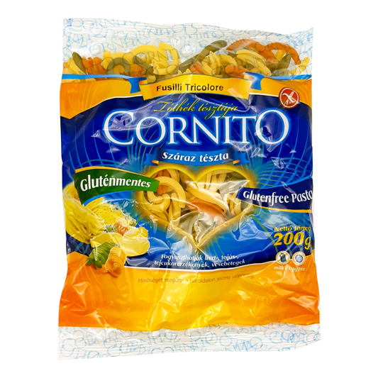 Cestoviny fusilli trojfarebné 200g Cornito