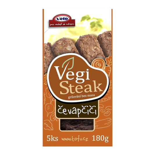VegiSteak čevapčiči 180g VETO
