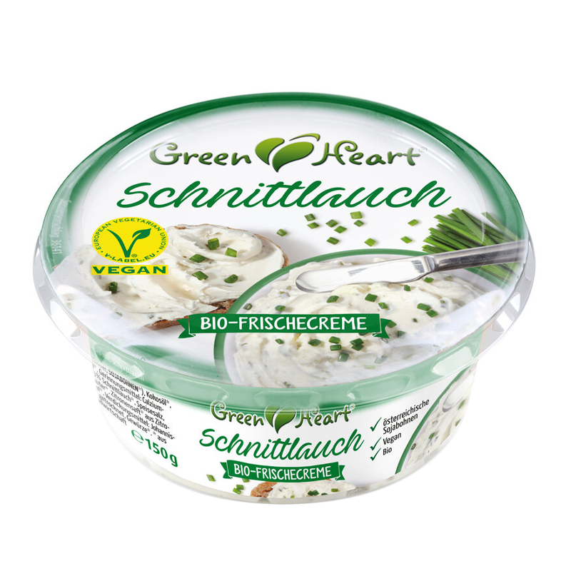 Vegánska pažítková nátierka bio 150g Green Heart