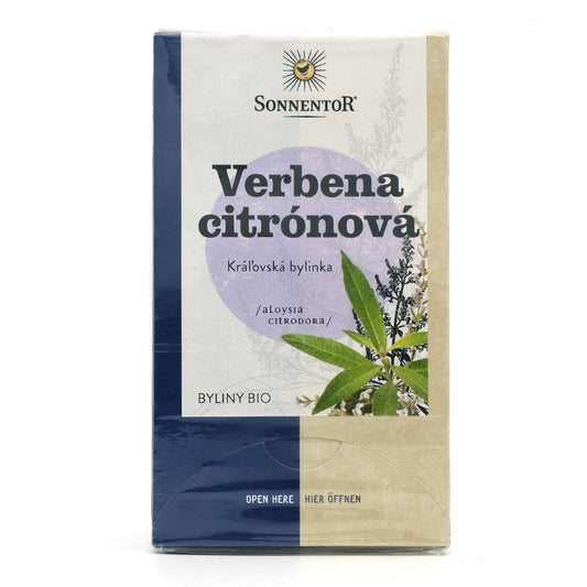 Verbena, čaj porciovaný bio 27g Sonnentor