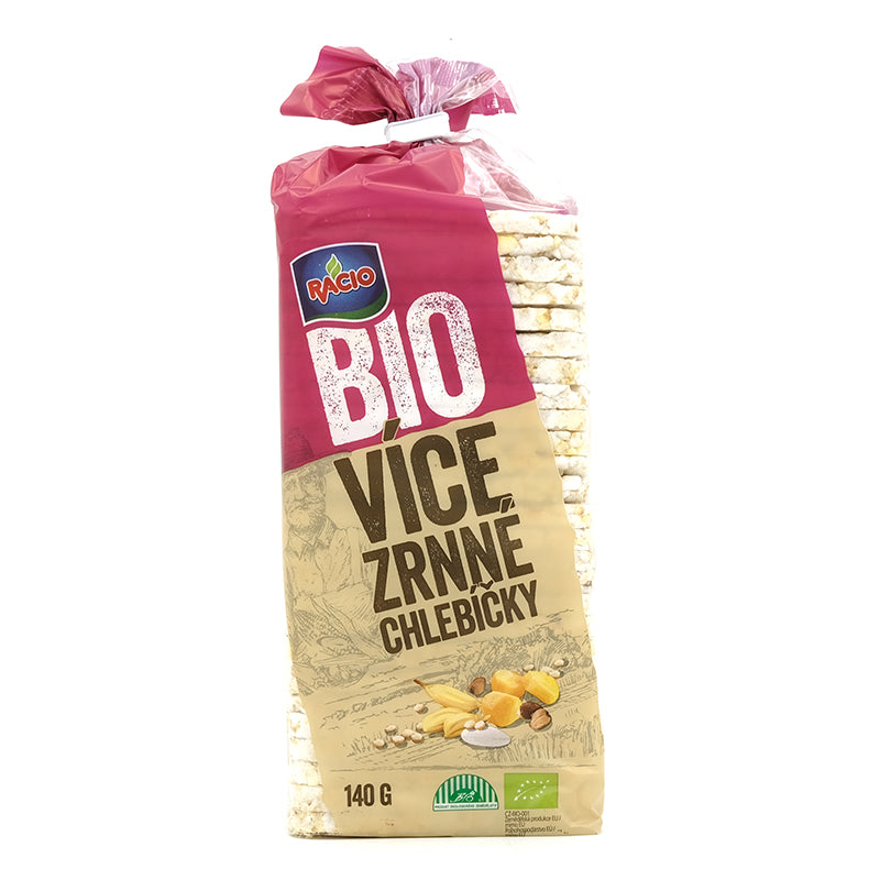 Viaczrnné chlebíčky bezlepkové bio 140g Racio