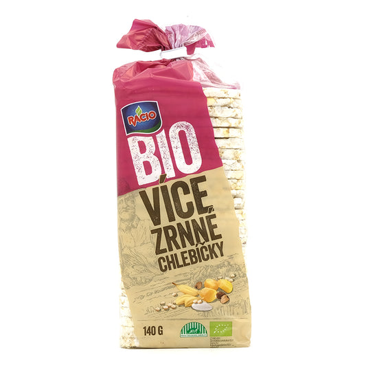 Viaczrnné chlebíčky bezlepkové bio 140g Racio
