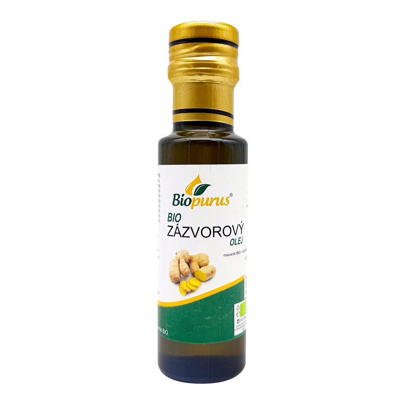 Zázvorový olej macerát bio 100ml Biopurus