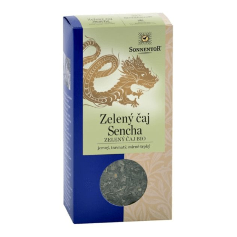 Zelený čaj Sencha, sypaný 70g bio Sonnentor