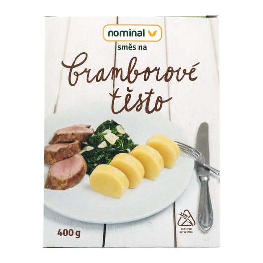 Bezlepková zmes na zemiakové cesto 400g Nominal